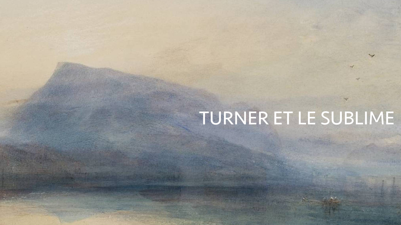 TURNER et Le sublime - MNBAQ - Création sonore / Musique originale / Spatialisation